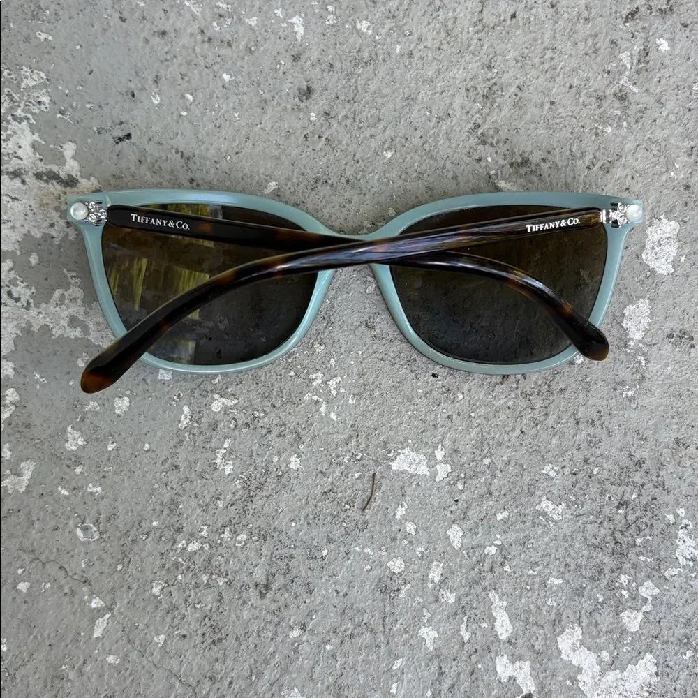 Tiffany and Company brown/blue sunglasses
